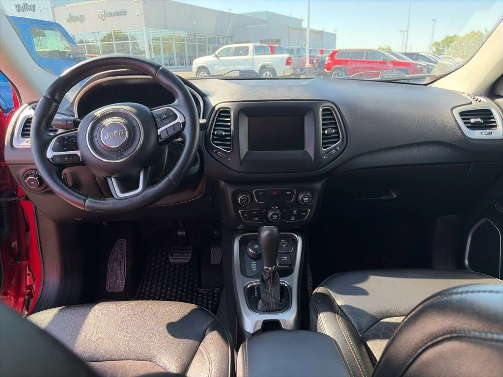 Certified Used 2020 Red Jeep Latitude image 12