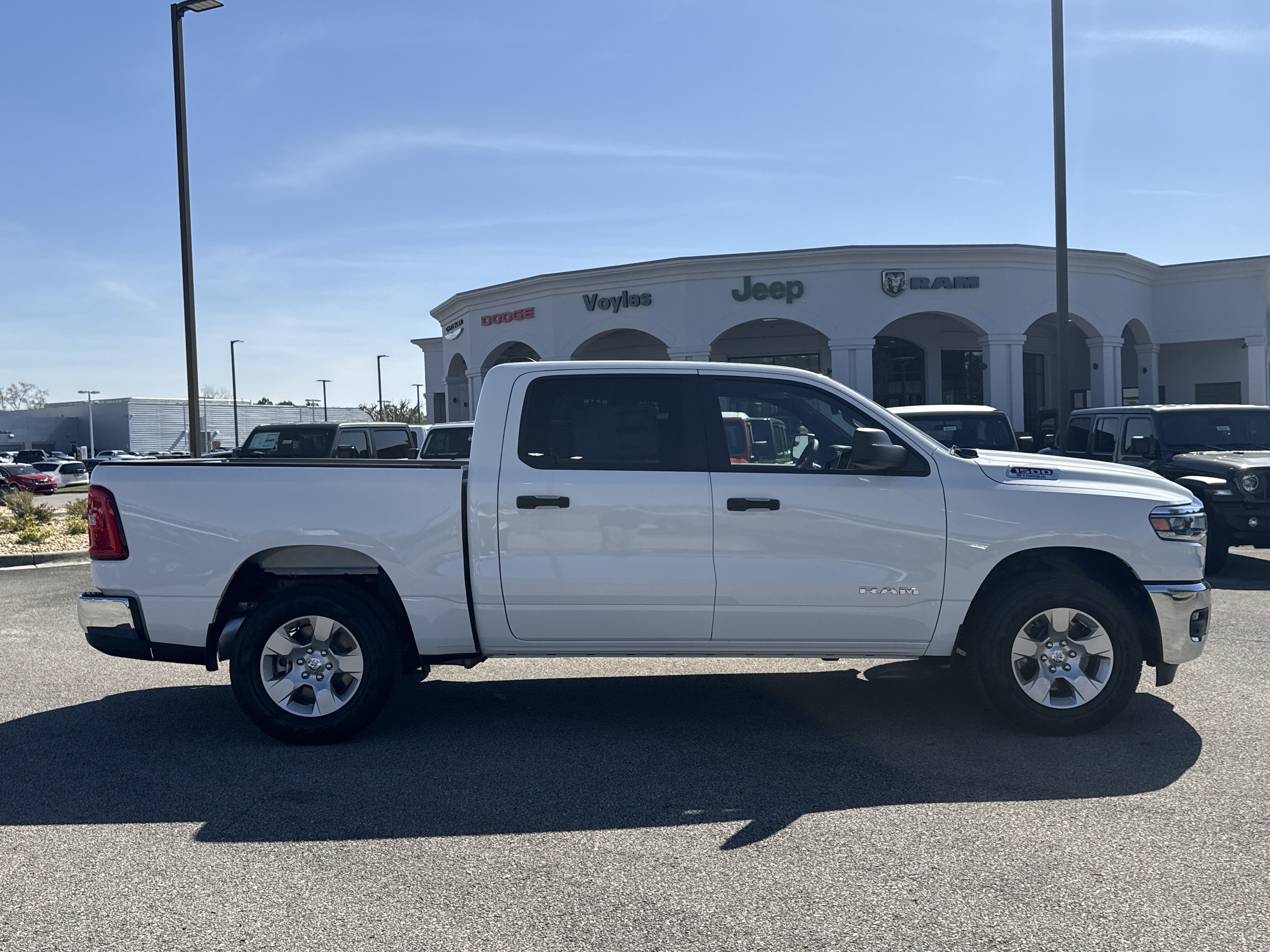 New 2026 Bright White Clearcoat RAM Big Horn/Lone Star image 8