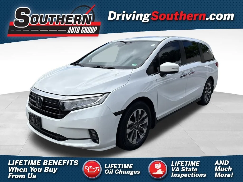 Used 2022 White Honda EX-L image 1