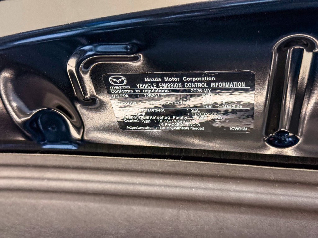 New 2026 Jet Black Mica Mazda Premium AWD image 13