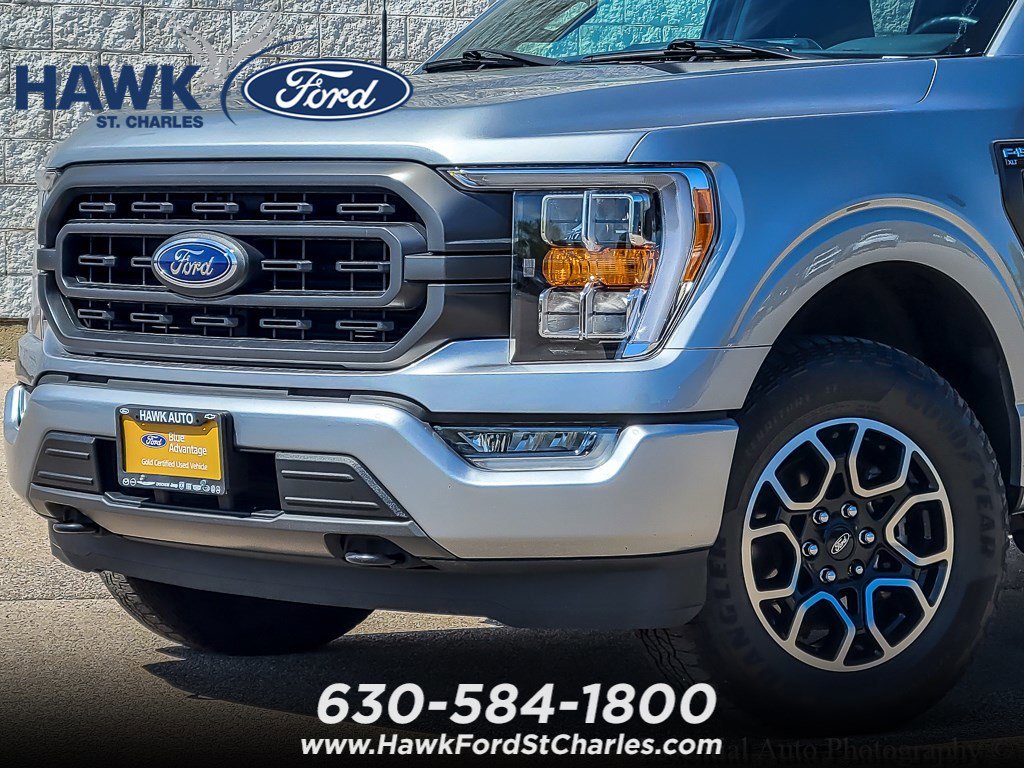 Certified Used 2023 Silver Metallic Ford XLT image 2