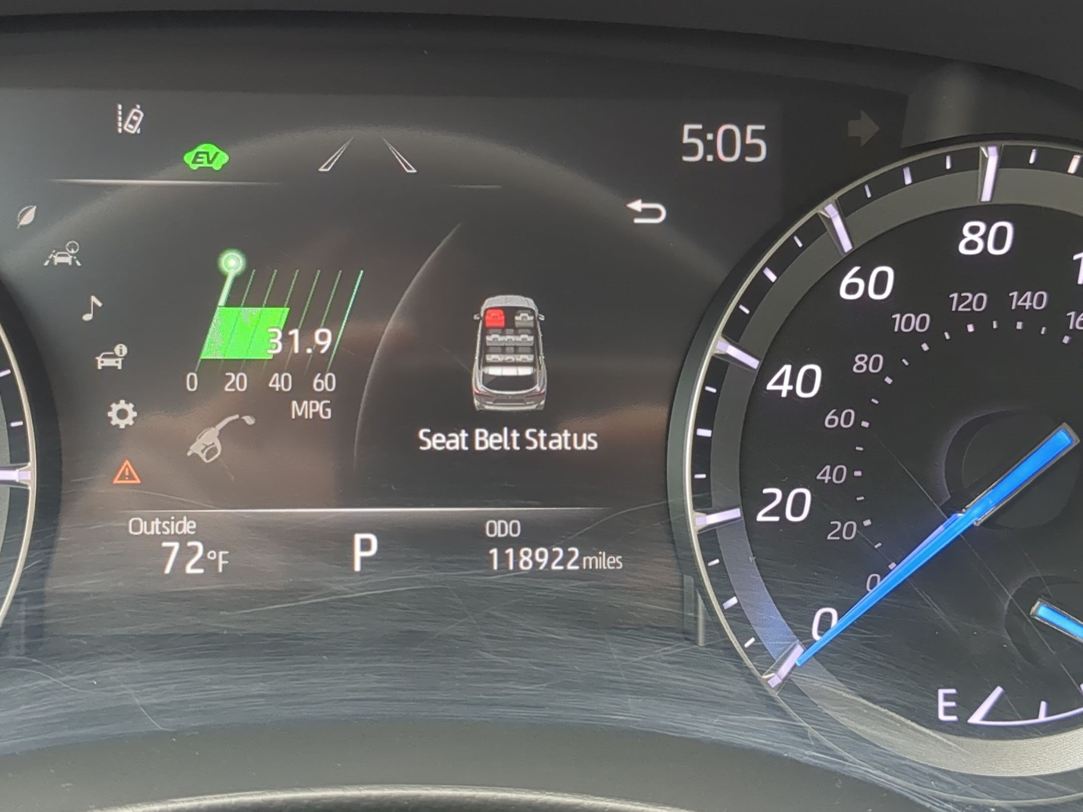 Used 2020 Celestial Silver Metallic Toyota Hybrid XLE image 22
