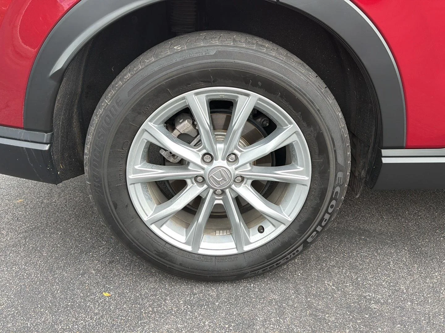 Used 2025 Radiant Red Metallic Honda EX image 9