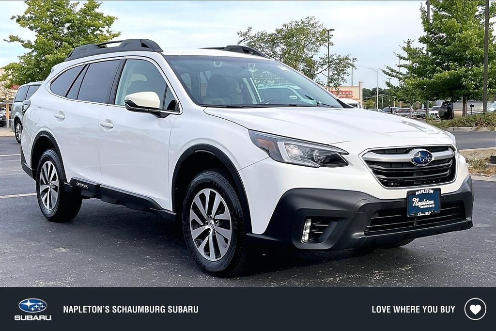 Used 2022 White Subaru Premium image 1