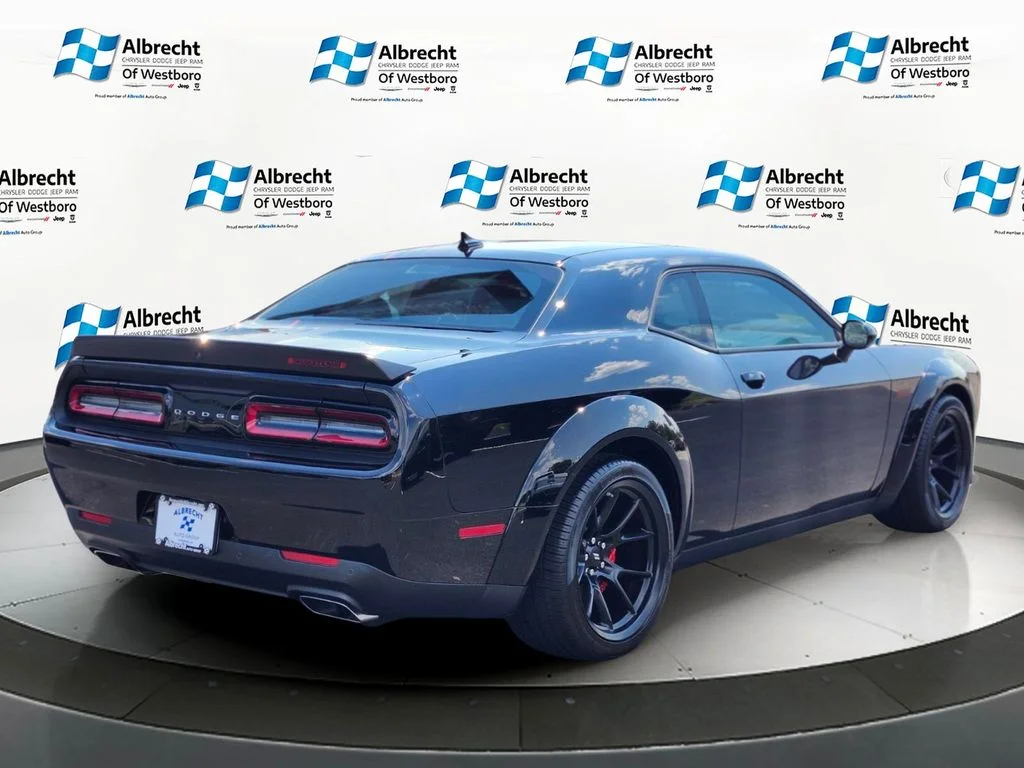 Used 2023 Black Dodge R/T Scat Pack Widebody image 5