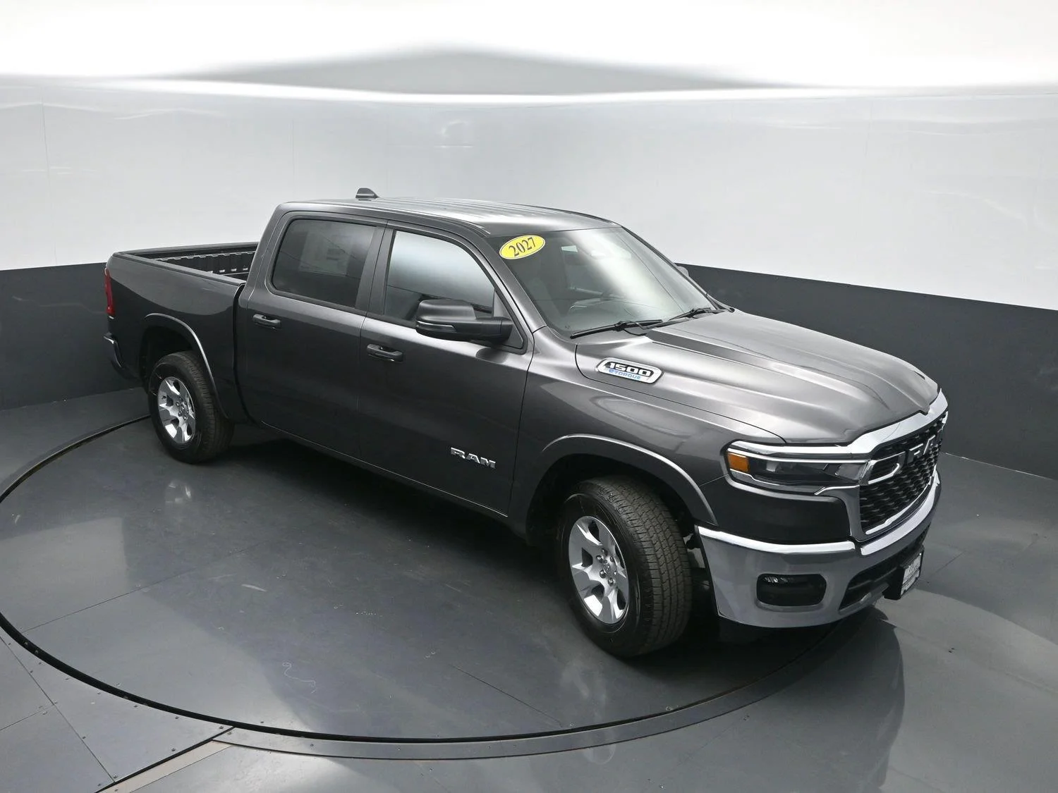 New 2027 Granite Crystal Metallic Clear-Coat Exterior Paint RAM Big Horn image 40