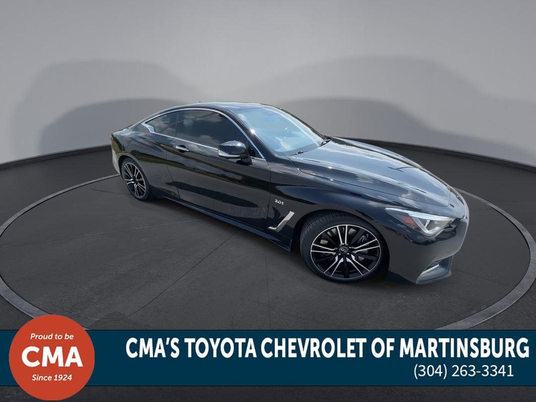 Used 2018 Black Obsidian INFINITI SPORT image 2