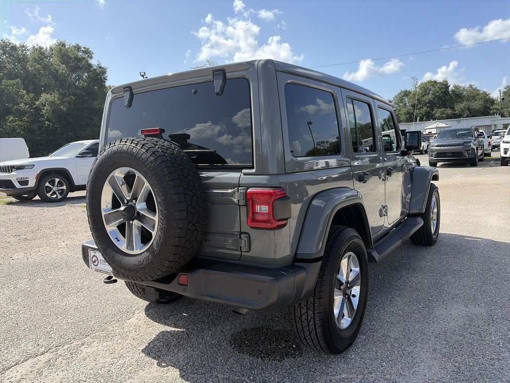 Used 2021 Gray Jeep Unlimited Sahara image 6