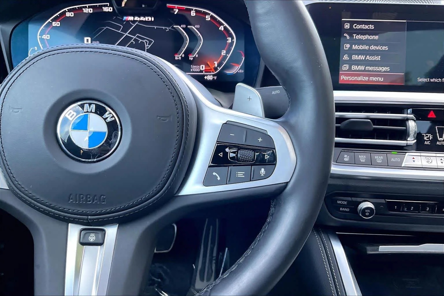 Used 2022 Black Sapphire Metallic BMW M440i xDrive image 24