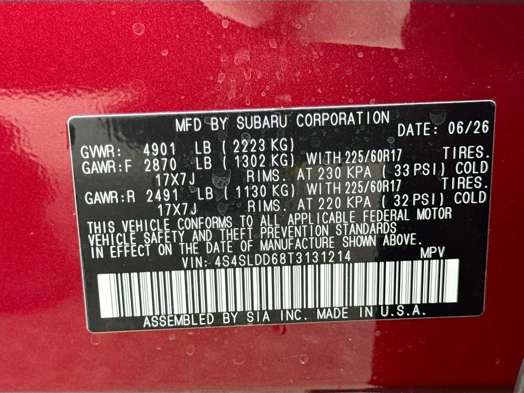 New 2026 Red Subaru Premium image 42