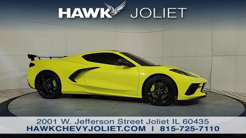 Used 2020 Yellow Chevrolet Stingray image 9