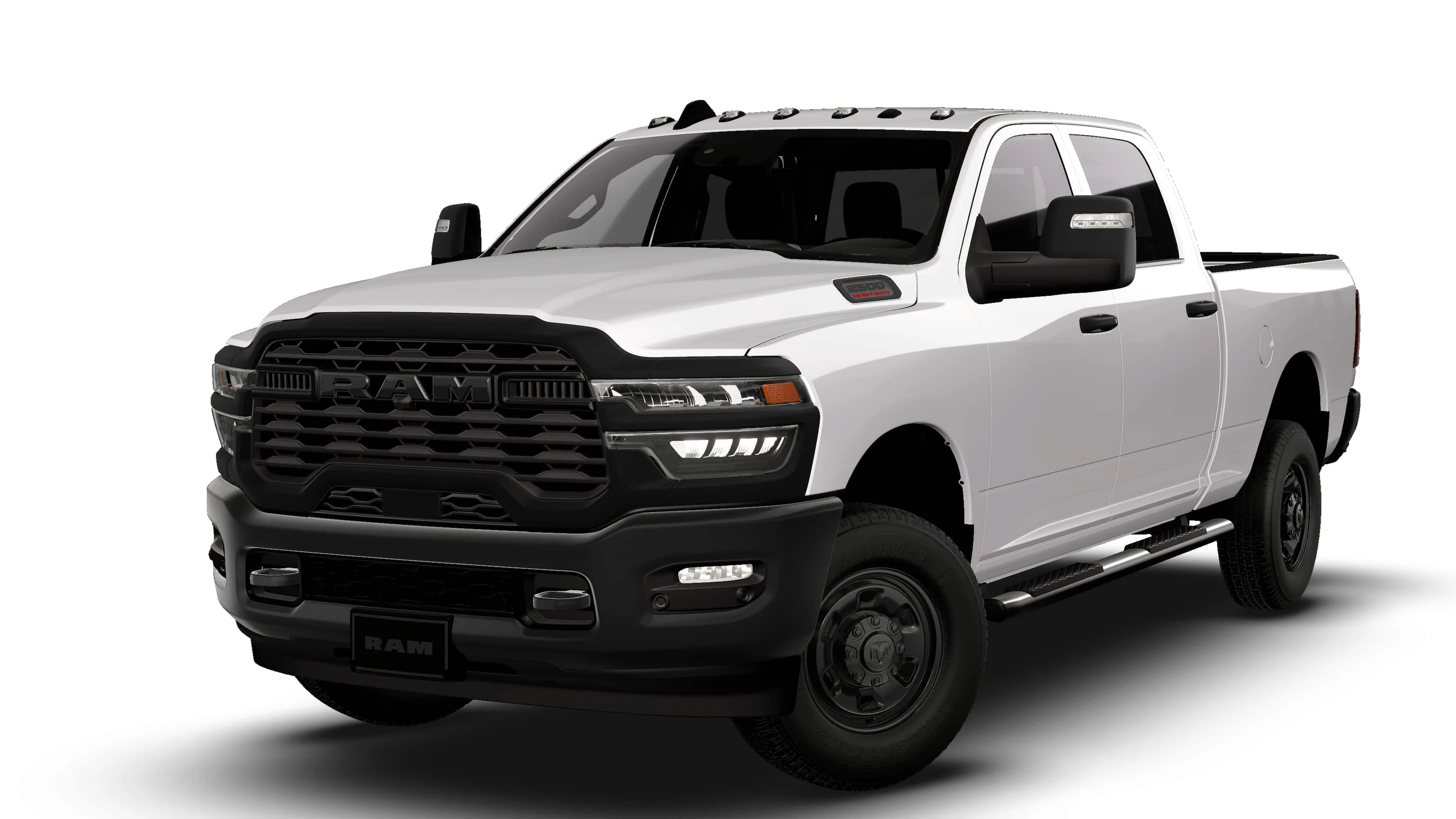 New 2026 Bright White Clear-Coat Exterior Paint RAM Tradesman image 13