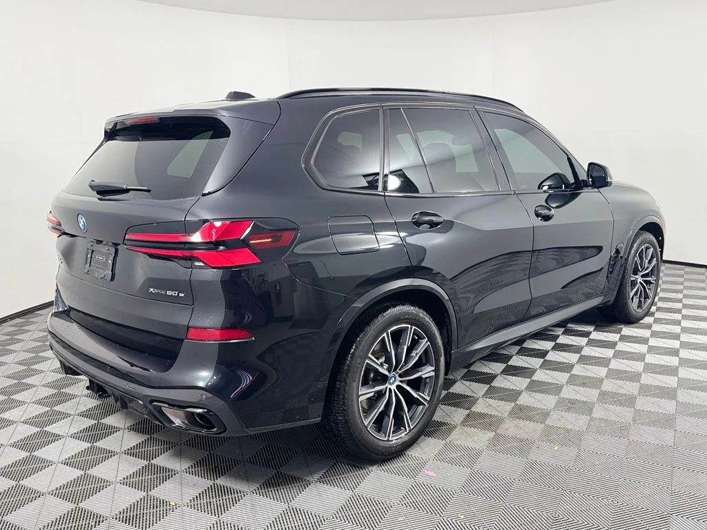 Certified Used 2025 Black Sapphire Metallic BMW xDrive50e image 5