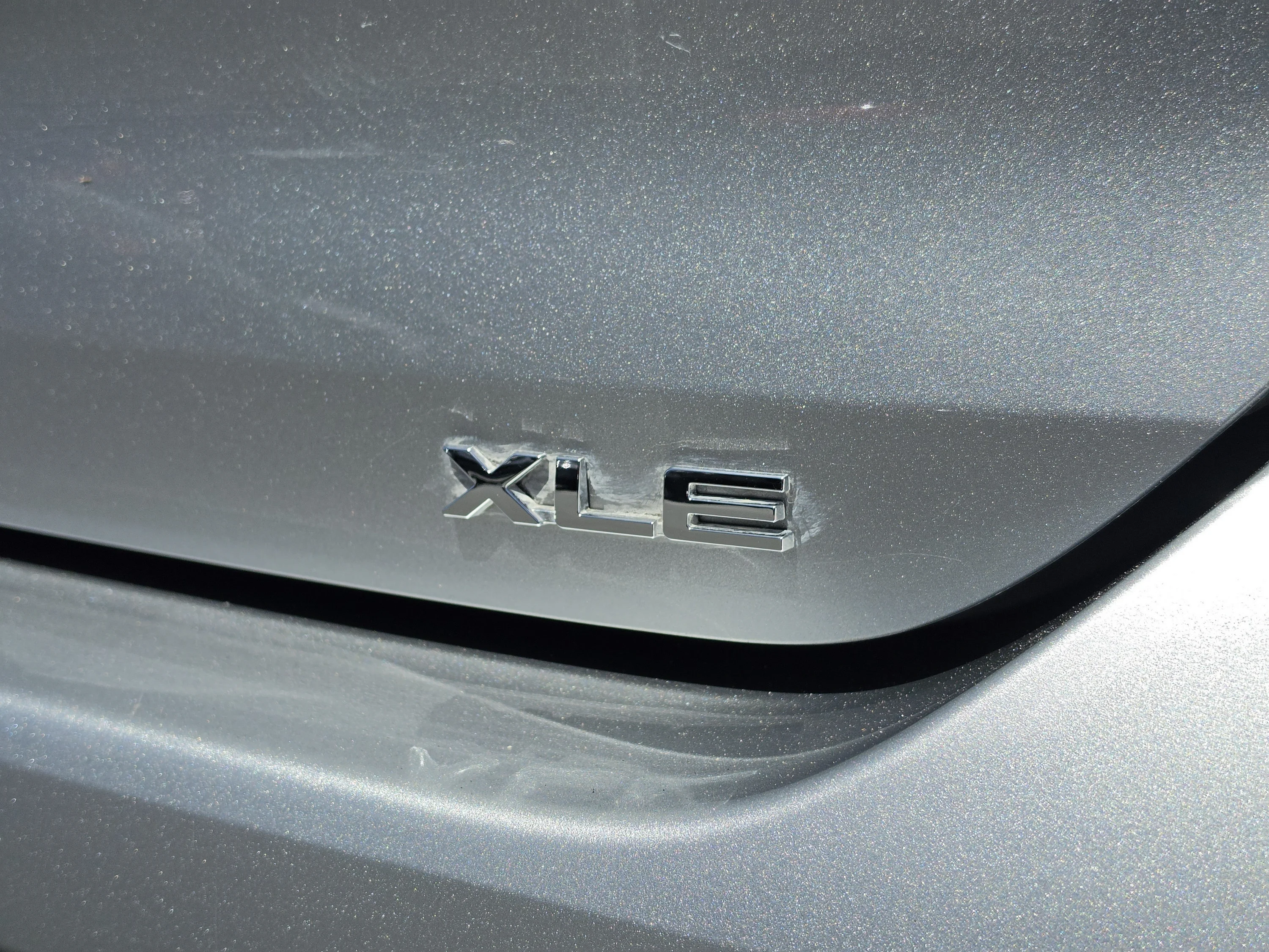 Used 2023 Celestial Silver Metallic Toyota Hybrid XLE image 17