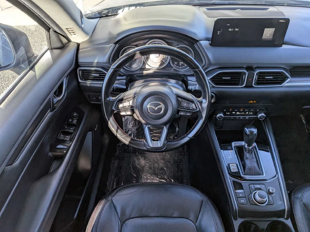 Used 2021 Polymetal Gray Metallic Mazda Carbon Edition image 15