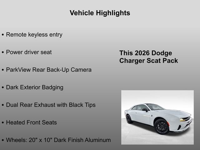 New 2026 White Knuckle Exterior Paint Dodge Scat Pack image 30