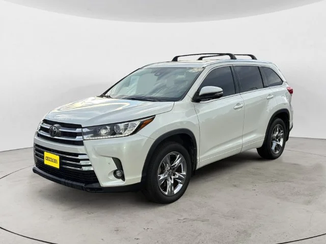 Used 2019 White Toyota Limited Platinum image 1