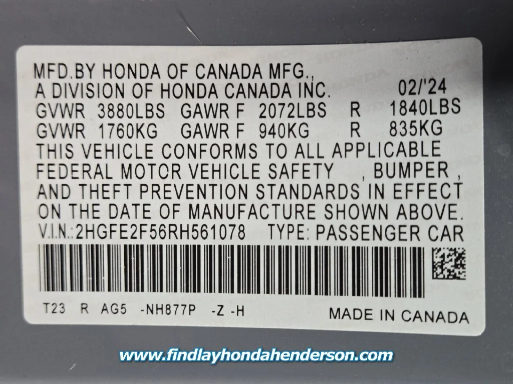2024 Honda Civic Sport - Photo 13