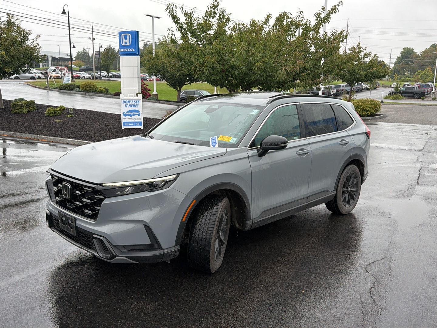 Used 2024 Urban Gray Pearl Honda Sport image 3