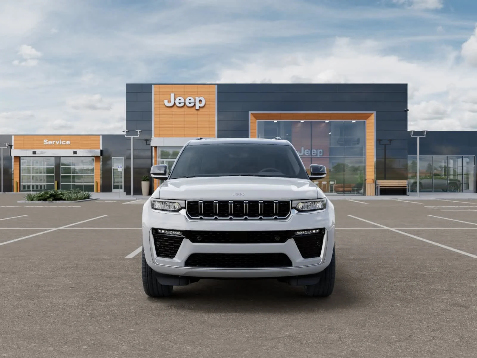 New 2026 Bright White Clearcoat Jeep Summit image 6