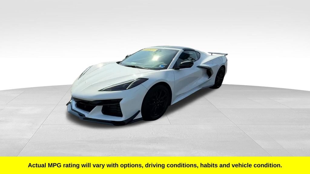 Used 2025 Arctic White Chevrolet Stingray image 2