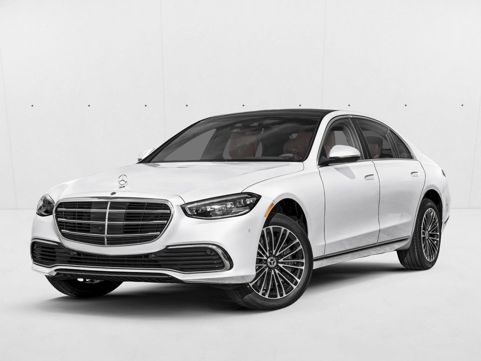 New 2026 MANUFAKTUR Moonlight White Metallic Mercedes-Benz S580 image 1