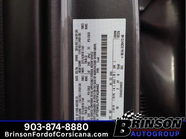 New 2026 Carbonized Gray Metallic Ford XLT image 43