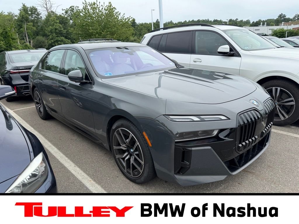Certified Used 2023 Dravit Grey Metallic BMW 760i xDrive image 1