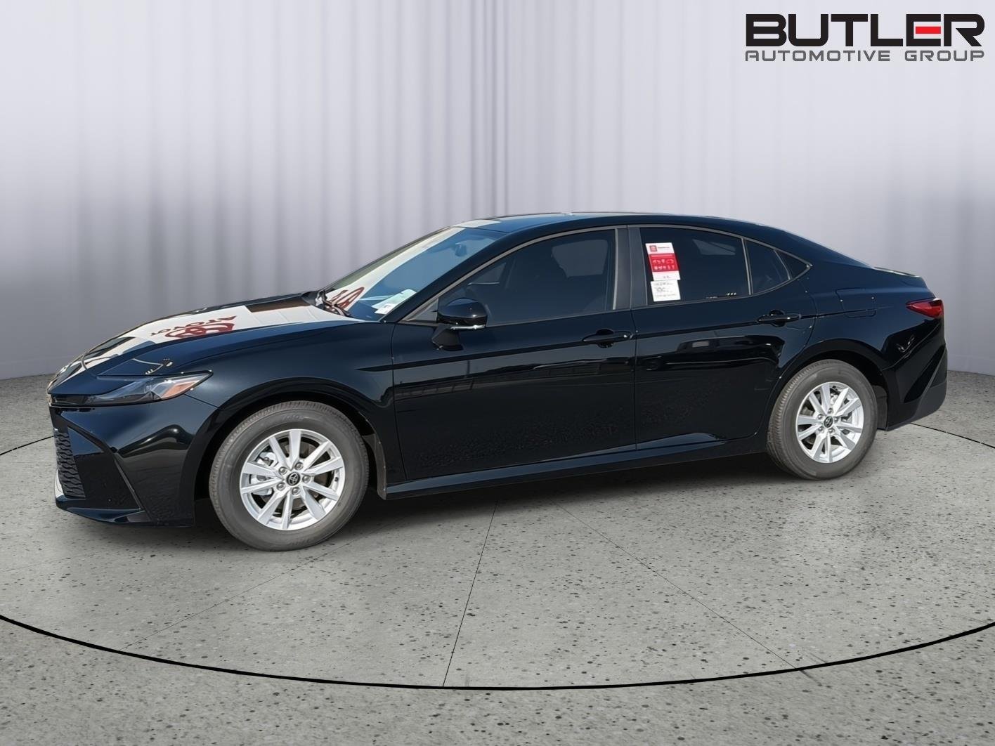 New 2026 Midnight Black Metallic Toyota LE image 3