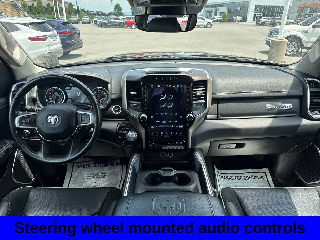 Used 2022 Granite Crystal Clearcoat Metallic Ram Laramie image 12