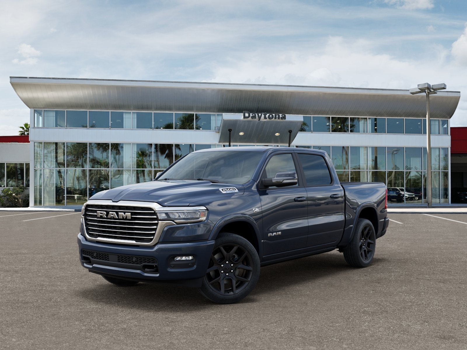 New 2026 Forged Blue Metallic RAM Laramie image 27