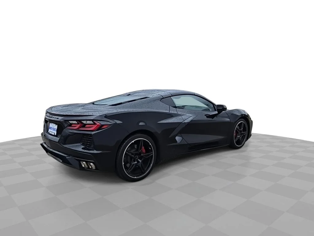 Certified Used 2024 Black Chevrolet Stingray image 8