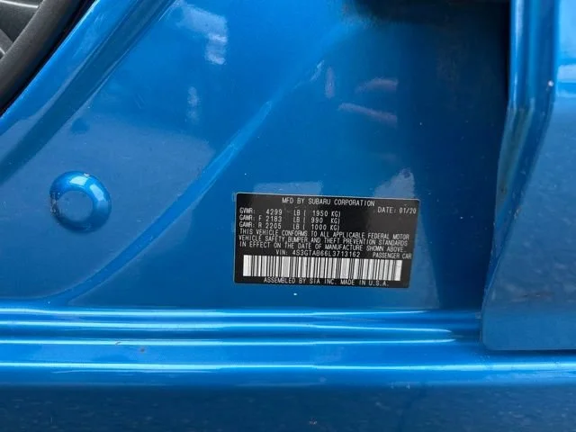 Used 2020 Ocean Blue Pearl Subaru Base image 23
