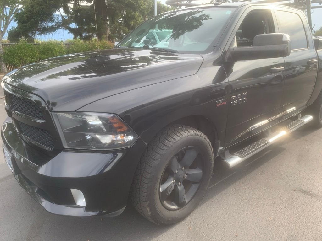 Used 2015 Brilliant Black Crystal Pearlcoat Ram Express image 1
