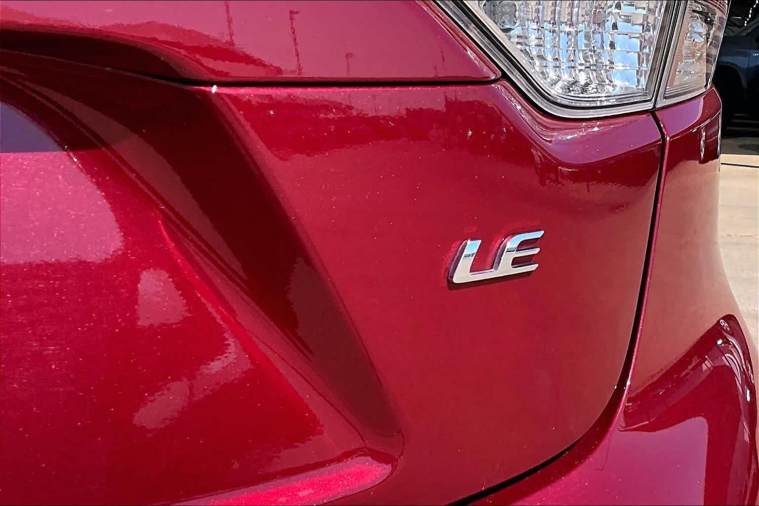 Certified Used 2025 Ruby Flare Pearl Toyota LE image 10