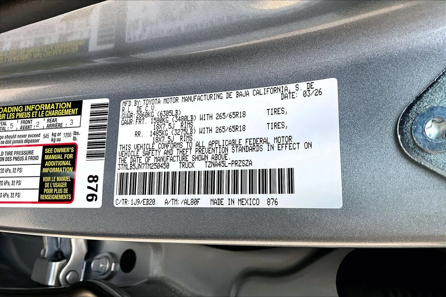 New 2026 Celestial Silver Metallic Toyota Limited image 16