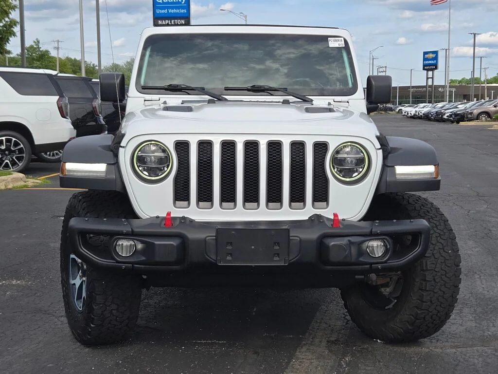 Used 2019 White Jeep Unlimited Rubicon image 4