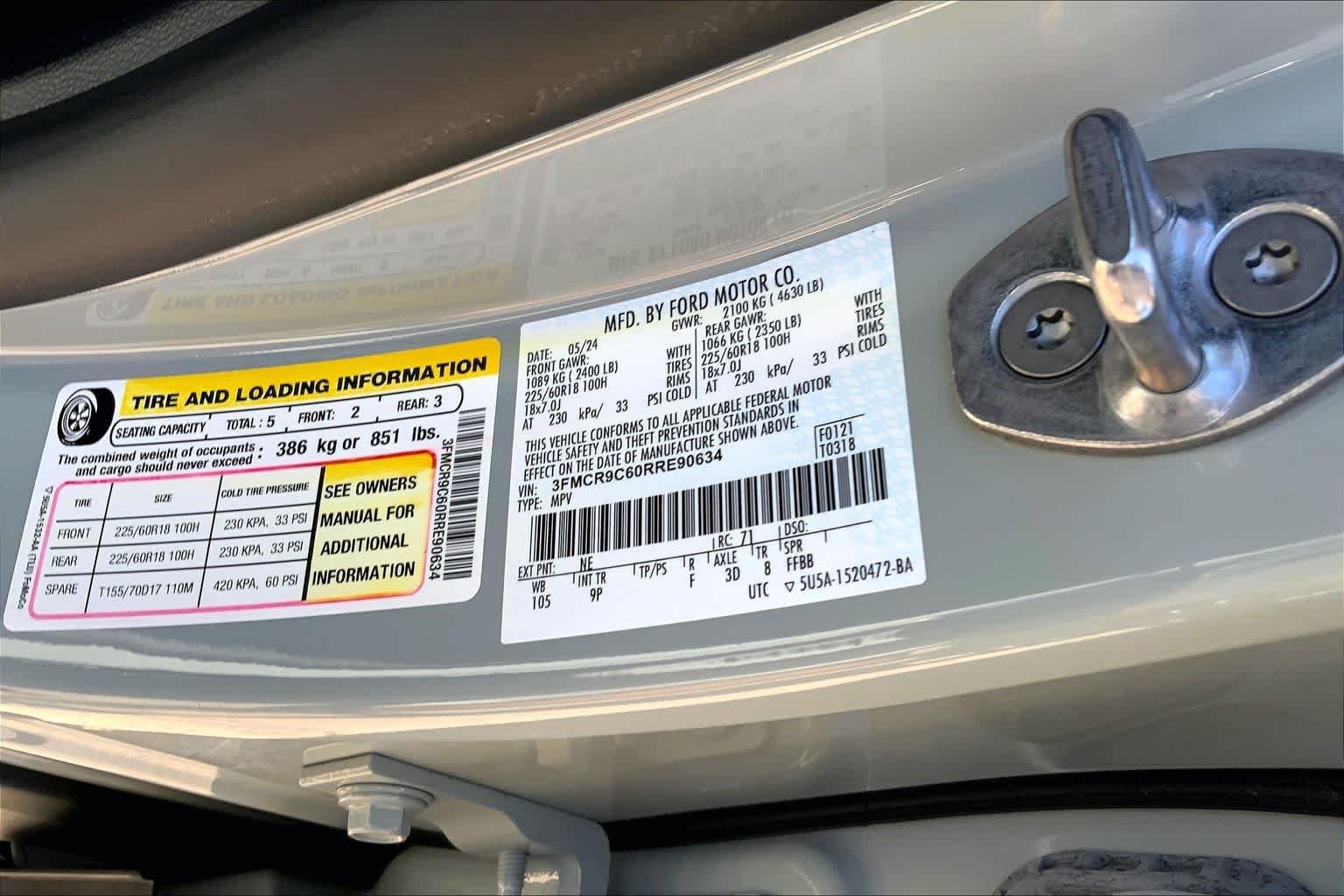 Used 2024 Cactus Gray Ford Outer Banks image 33