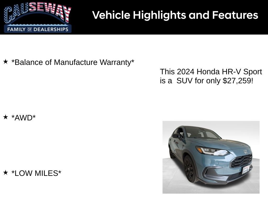 Used 2024 Urban Gray Pearl Honda Sport image 2