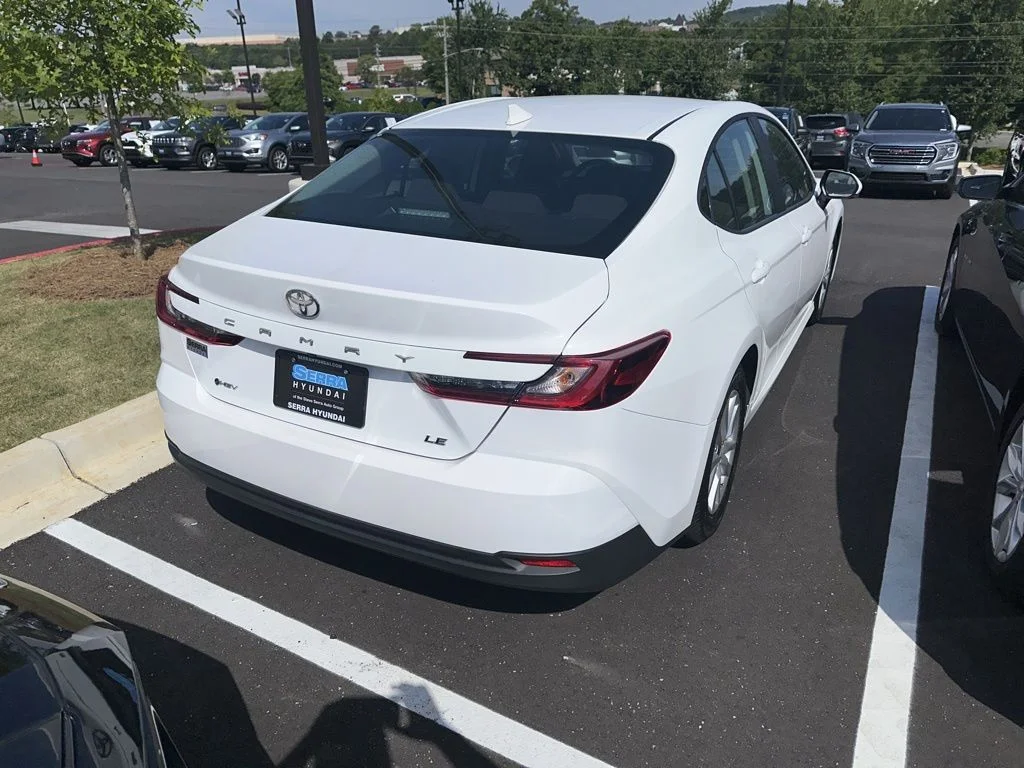 Used 2025 White Toyota LE image 4