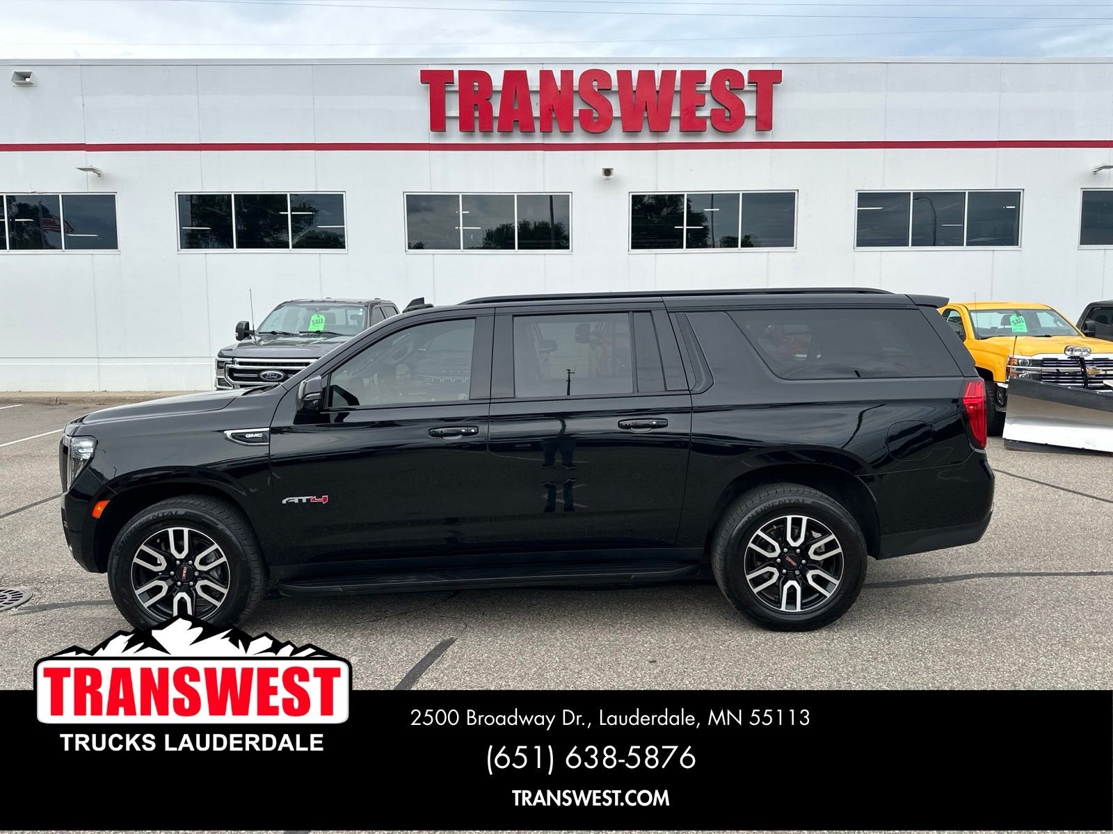 Used 2021 GMC Yukon XL AT4 with VIN 1GKS2HKD8MR439499 for sale in Minneapolis, Minnesota