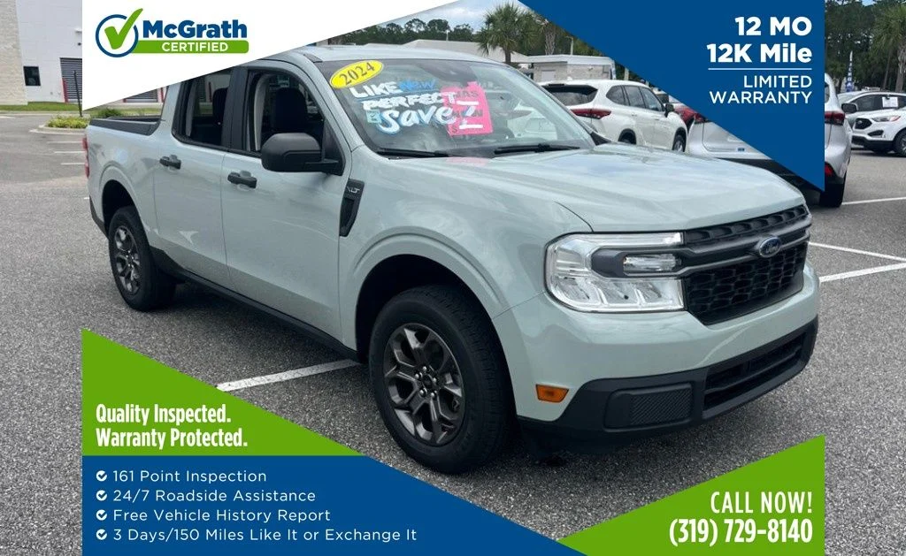 Used 2024 Green Ford XLT image 1