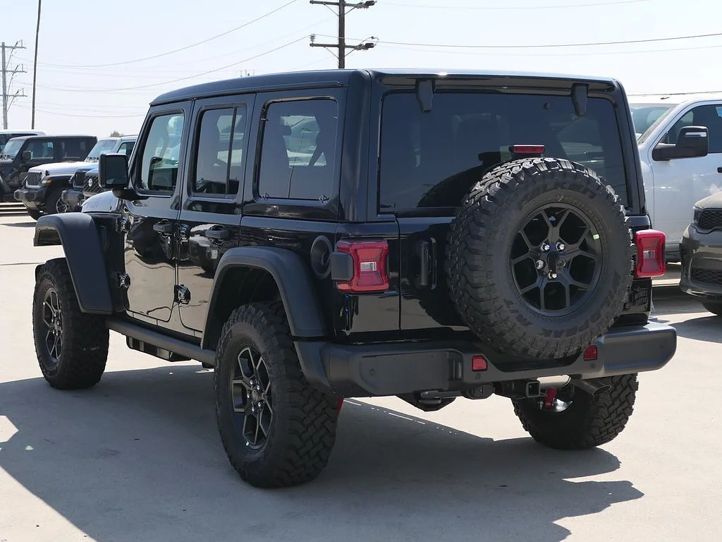 New 2026 Black Clear Coat Jeep 4-Door Willys 4x4 image 6