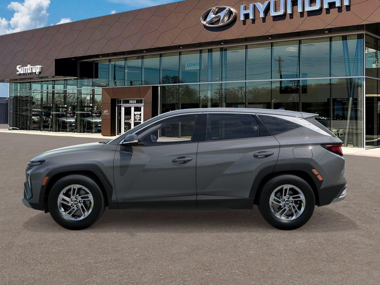 New 2026 Hampton Gray Hyundai SE AWD image 3
