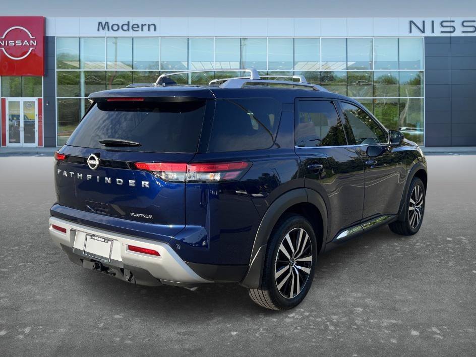 Used 2025 Deep Ocean Blue Pearl Nissan Platinum image 5
