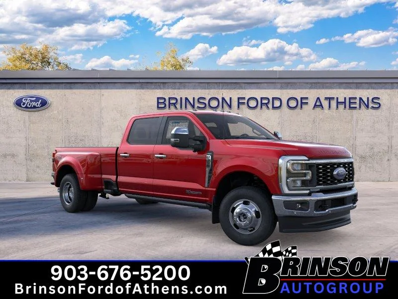 New 2026 Ruby Red Metallic Tinted Clearcoat Ford F-350® Lariat® image 7