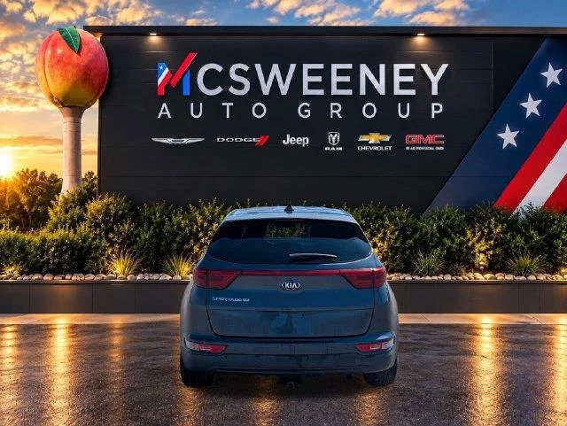 Used 2018 Blue Kia LX image 4