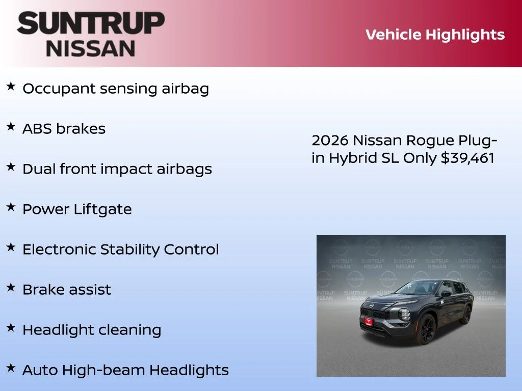 New 2026 Gray Nissan SL image 23