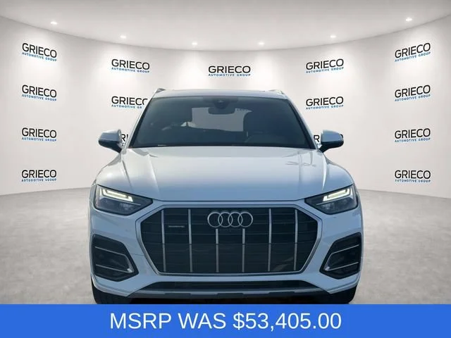 Used 2021 Audi Q5 Premium Plus with VIN WA1BAAFY9M2100837 for sale in Lauderhill, FL