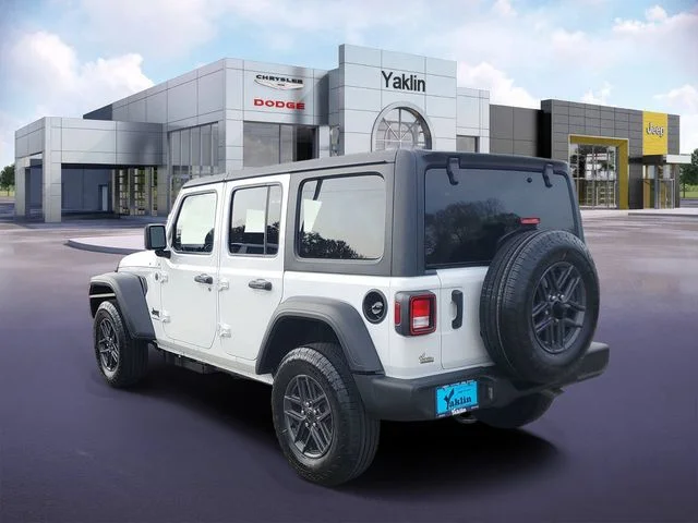 New 2026 Bright White Clearcoat Jeep Sport S image 3